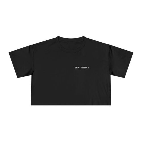 Women's Crop Tee - Front "Seat Rehab"