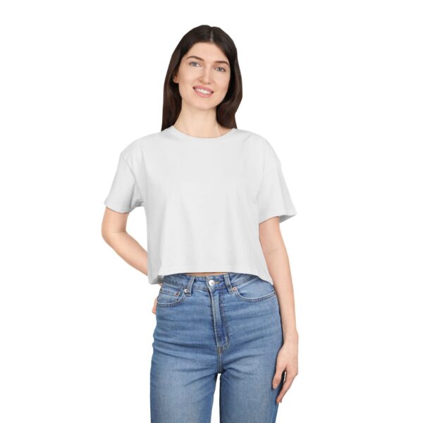 17118623557376765538_2048-2.jpeg Women's Crop Tee - Back "Seat Rehab" Logo